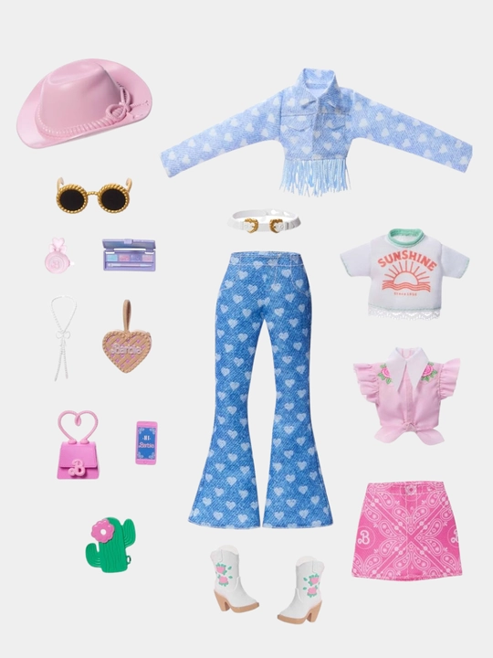 Barbie Dream Besties Malibu Festival Looks Qo'g'irchog'i