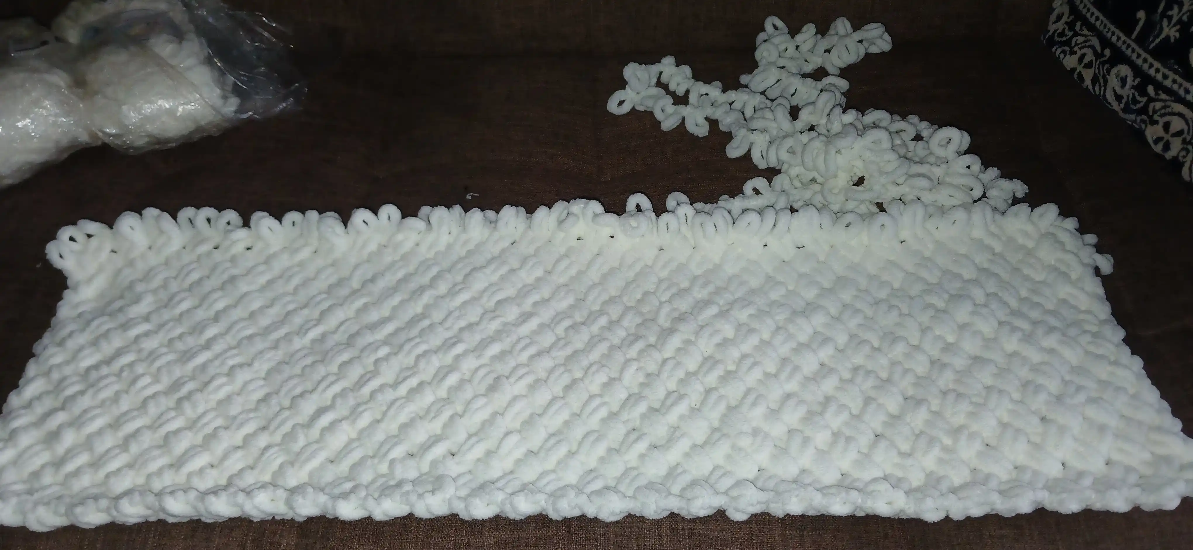 Пряжа Loop Yarn, с большими петельками, 100 г, +, - 9 м