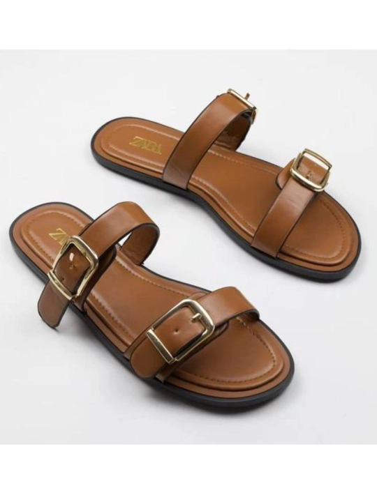 Летние женские тапочки Zara