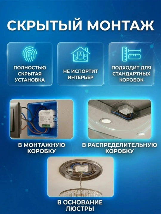 Aqlli o'rni Wi-Fi moduli, aqlli uy