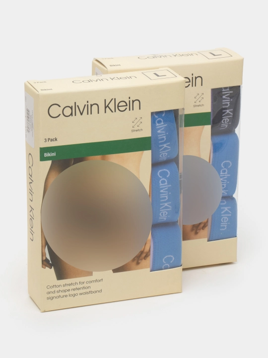 Ayollar uchun Calvin Klein ichki kiyimlari, 3 dona va 5 dona to‘plam