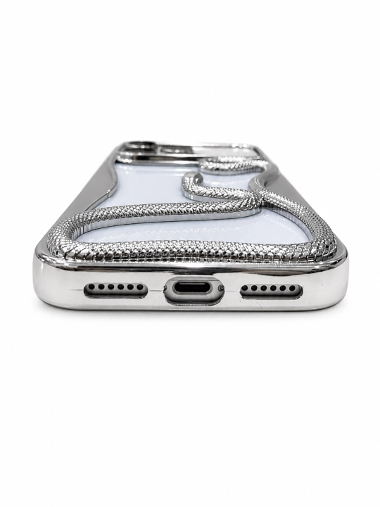 Чехол для iPhone 11, 12, 13, 14, 15, 16, 17, Pro, Pro Max, Plus Змея