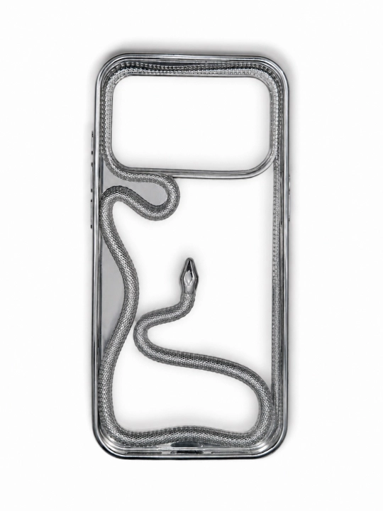 Чехол для iPhone 11, 12, 13, 14, 15, 16, 17, Pro, Pro Max, Plus Змея