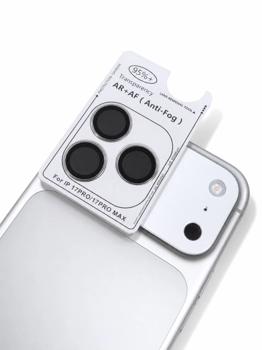 Защитное стекло на камеру iPhone 11, 12, 13, 14, 15, 16, 17, Pro/Pro Max