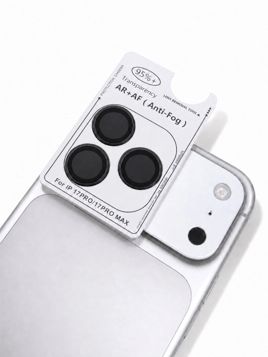 Защитное стекло на камеру iPhone 11, 12, 13, 14, 15, 16, 17, Pro/Pro Max