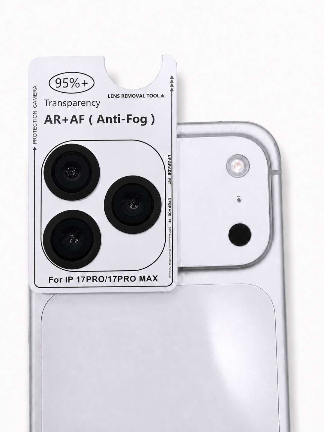 Защитное стекло на камеру iPhone 11, 12, 13, 14, 15, 16, 17, Pro/Pro Max