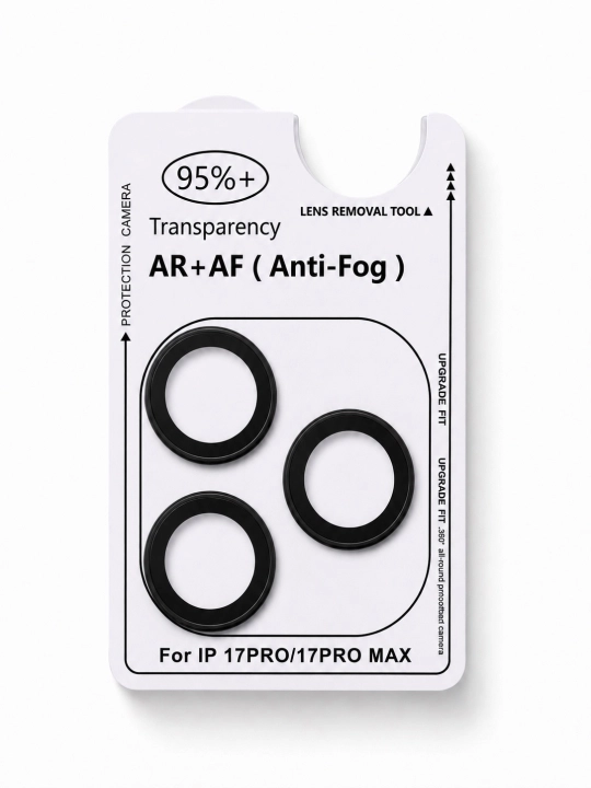 Защитное стекло на камеру iPhone 11, 12, 13, 14, 15, 16, 17, Pro/Pro Max