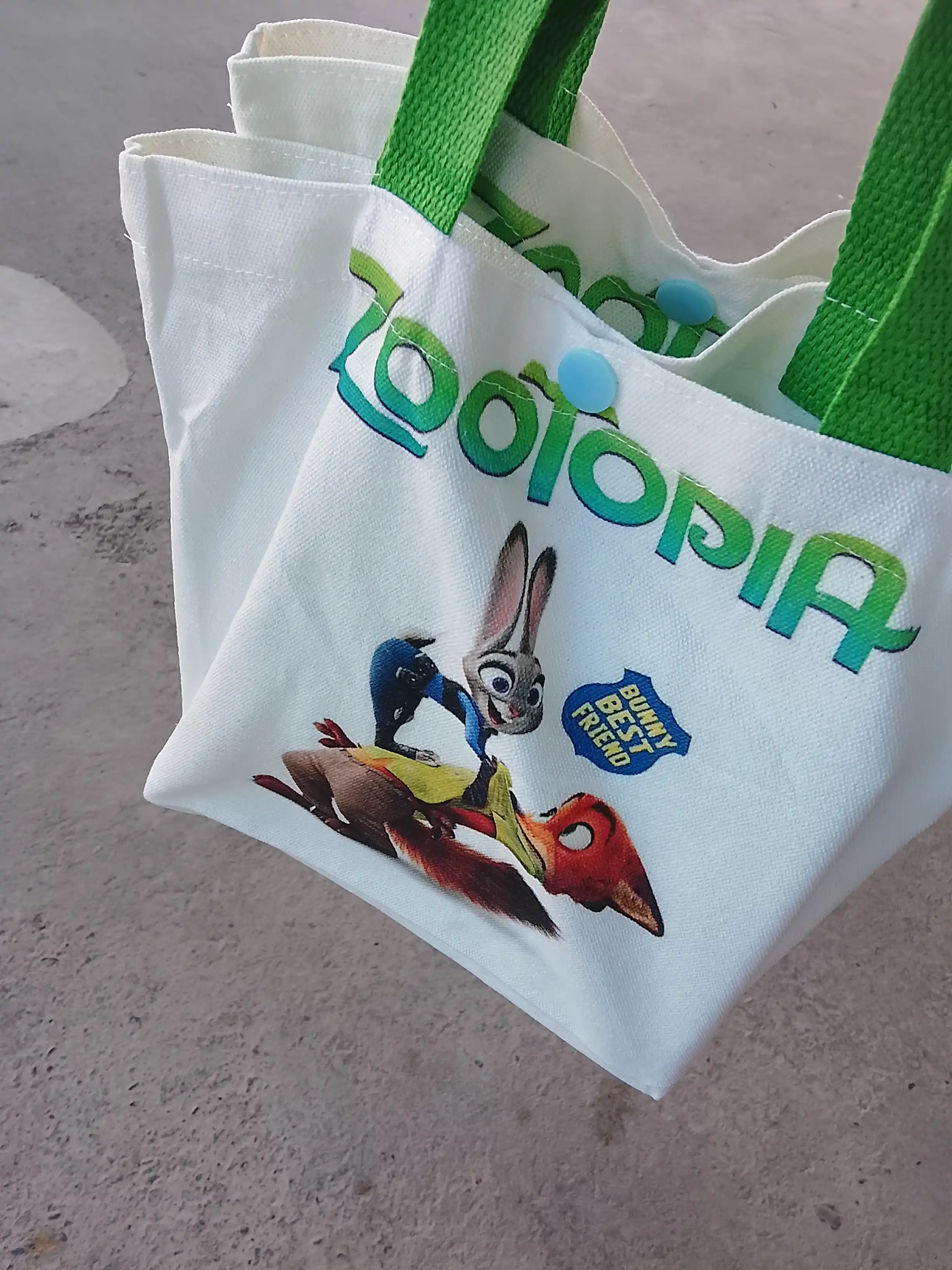Bolalar shopper sumkasi, kundalik, yelka ustida, 27 x 21 sm