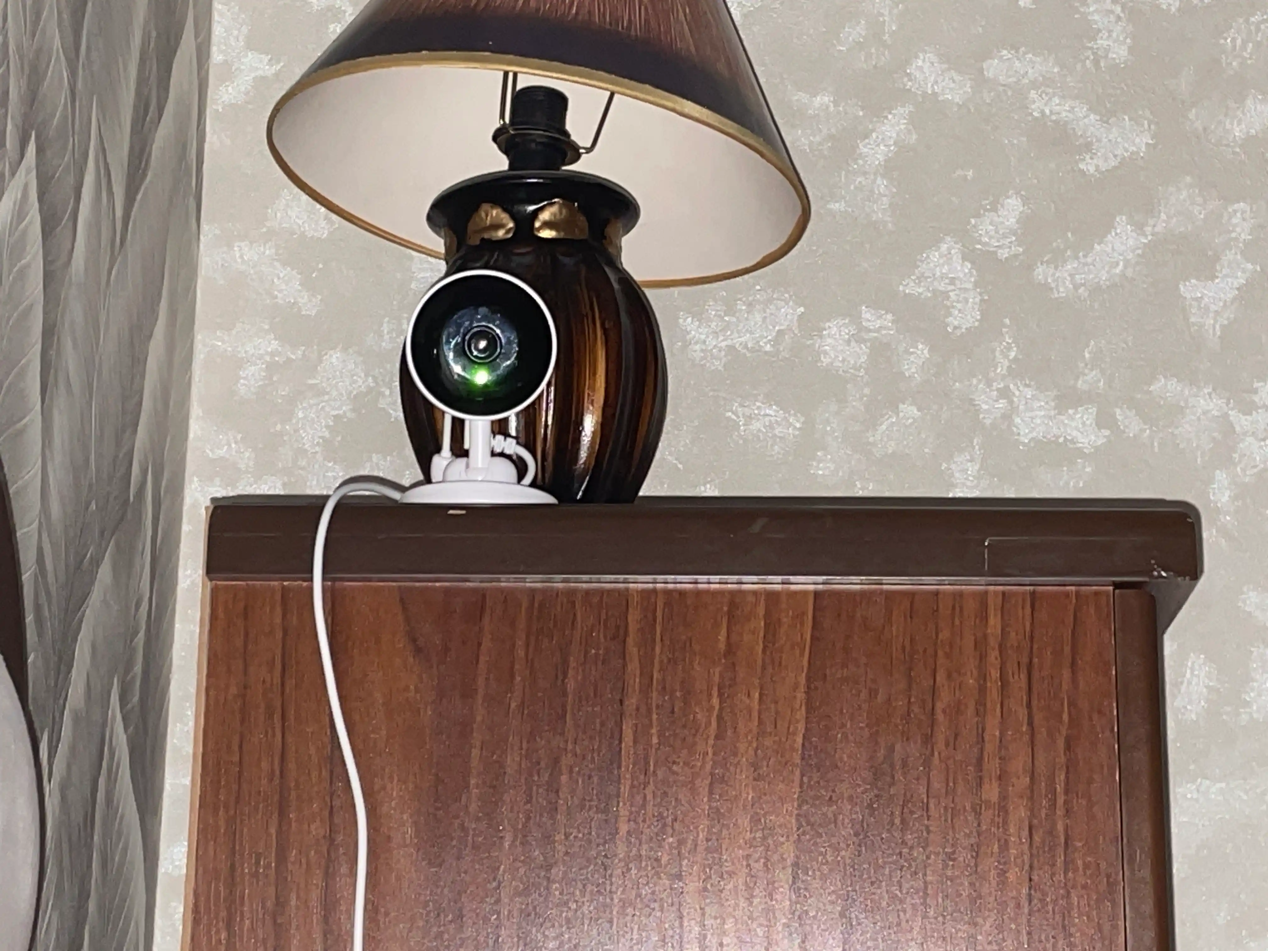 Video enaga, Wi-Fi aloqasi yo‘q kamera va monitor bilan, bola uchun xavfsiz nurlanish