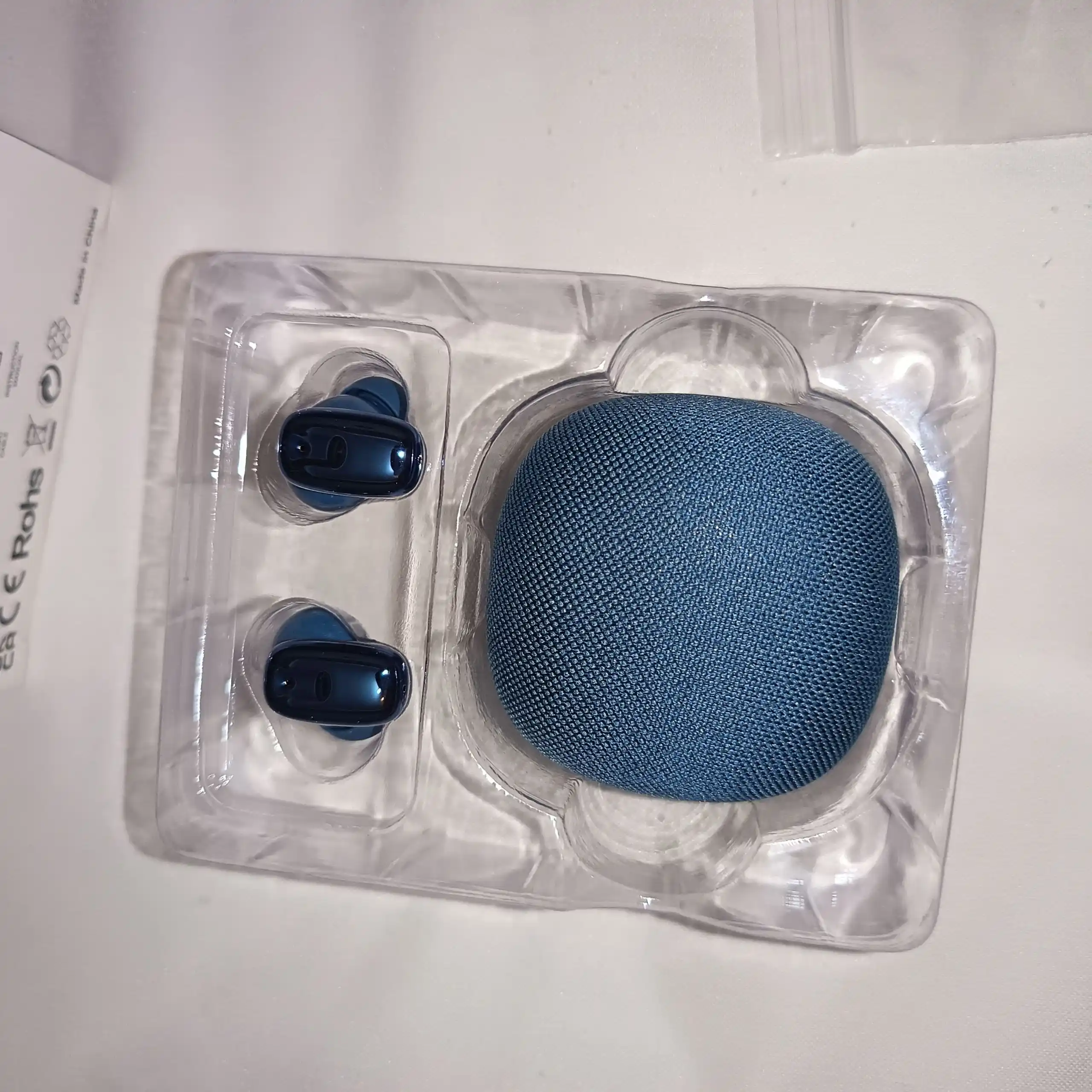 Raqamli displeyli simsiz Bluetooth quloqchin, matoli premium g‘ilof, 6 rang