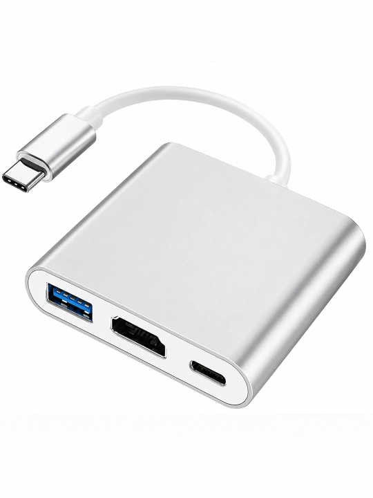 USB Type-C Hub 3-in-1 / 4-in-1 / 6-in-1 / 8-in-1 — adapter, port kengaytirgich