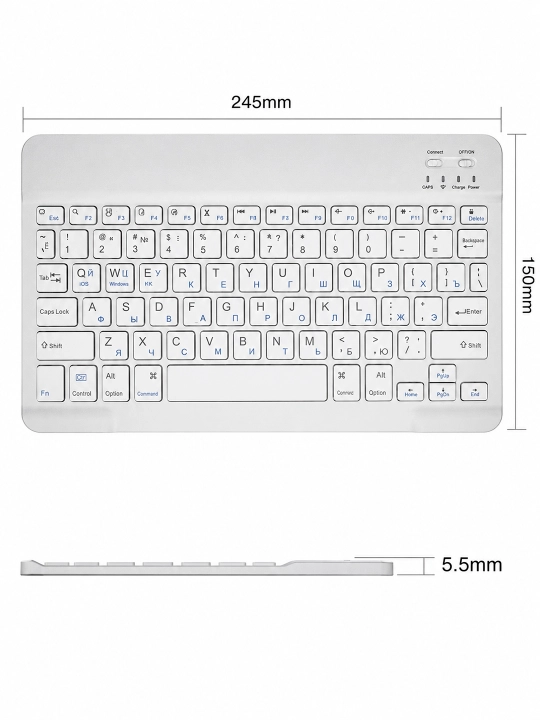 Simsiz Bluetooth ultra yupqa klaviatura