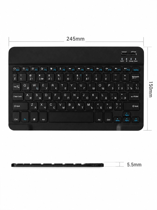 Simsiz Bluetooth ultra yupqa klaviatura