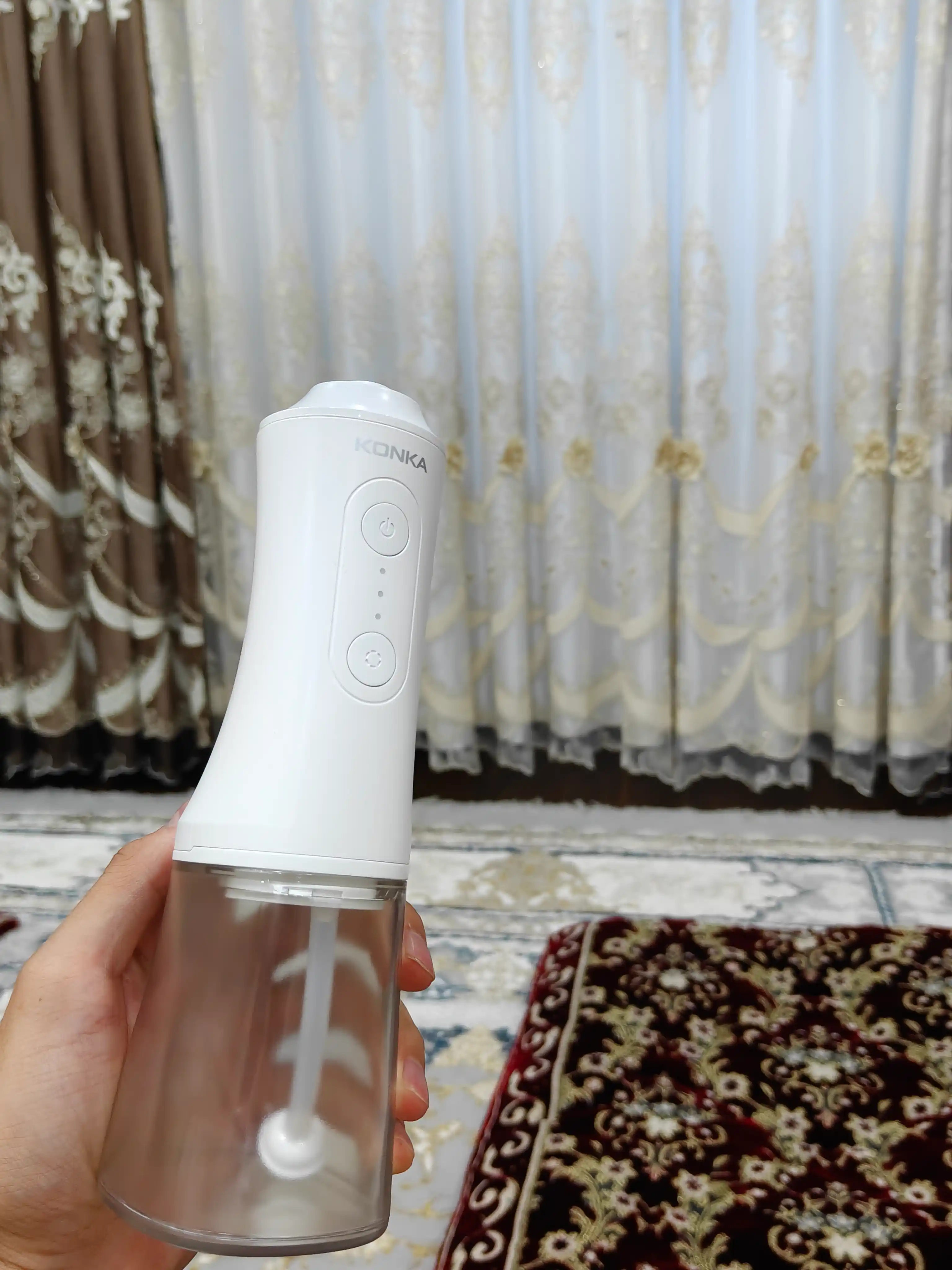Ирригатор KONKA KCYQ-3052-T портативный для полости рта, 280 мл, IPX7, 6 насадок