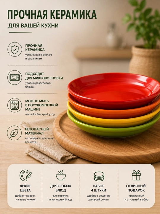 Стильные тарелки