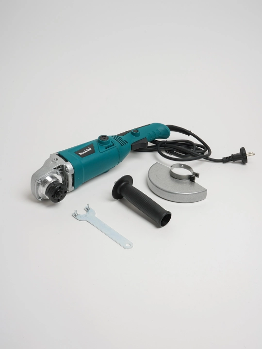 Makita 125 mm sozlamali bolgarka, tezlik boshqaruvli professional burchakli silliqlagich