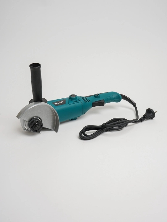 Makita 125 mm sozlamali bolgarka, tezlik boshqaruvli professional burchakli silliqlagich