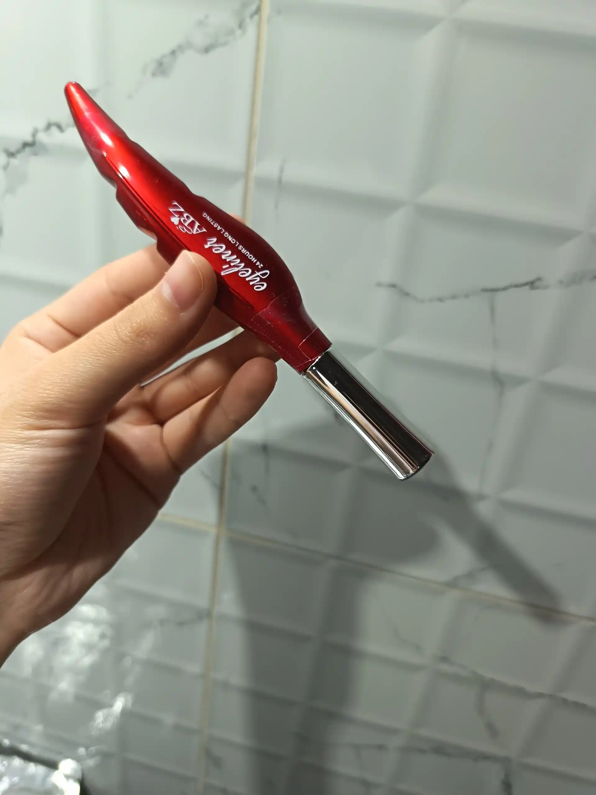 Профессиональная подводка-фломастер Eyeliner ABZ, для глаз, водостойкая, черная
