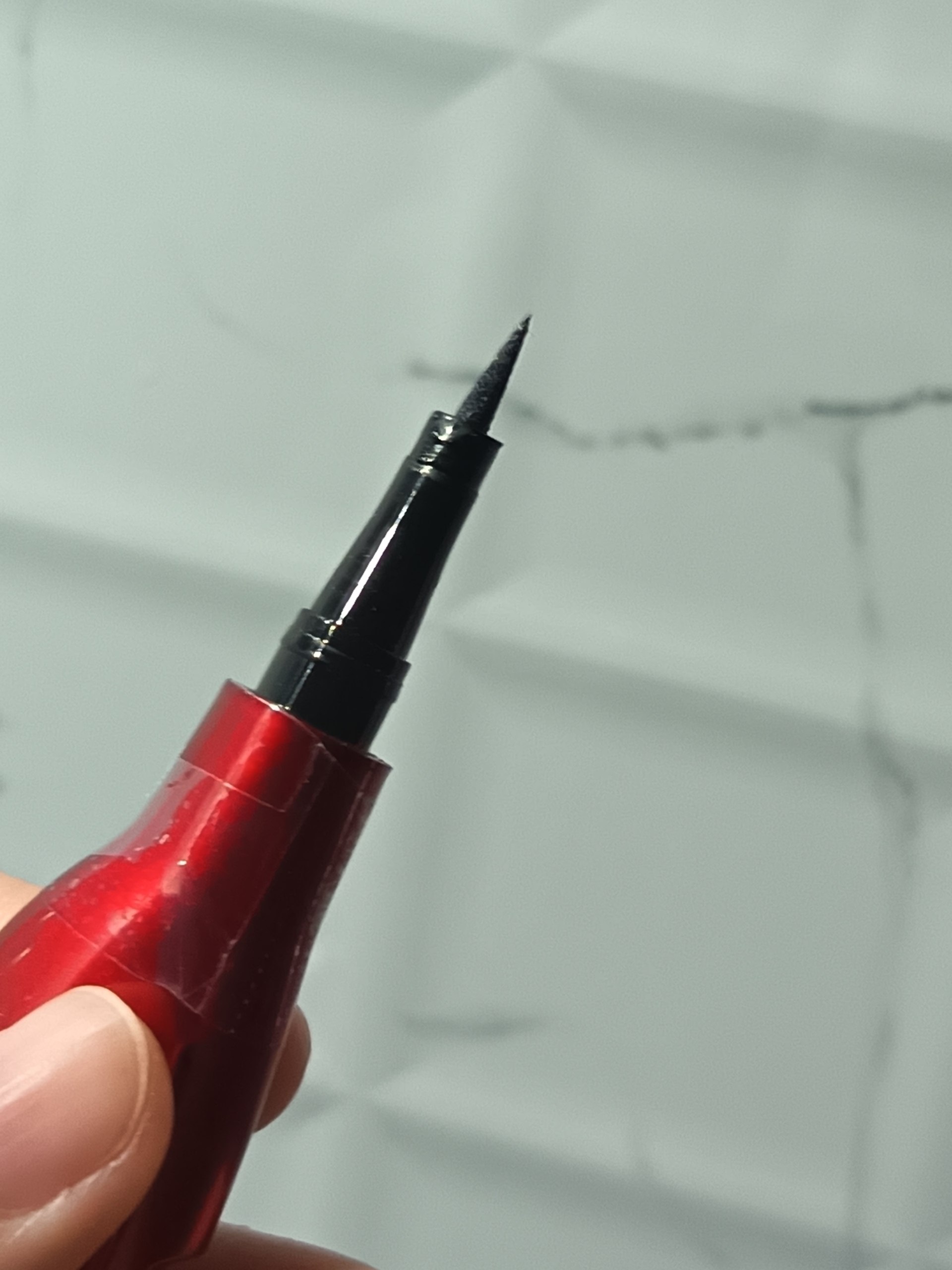 Профессиональная подводка-фломастер Eyeliner ABZ, для глаз, водостойкая, черная