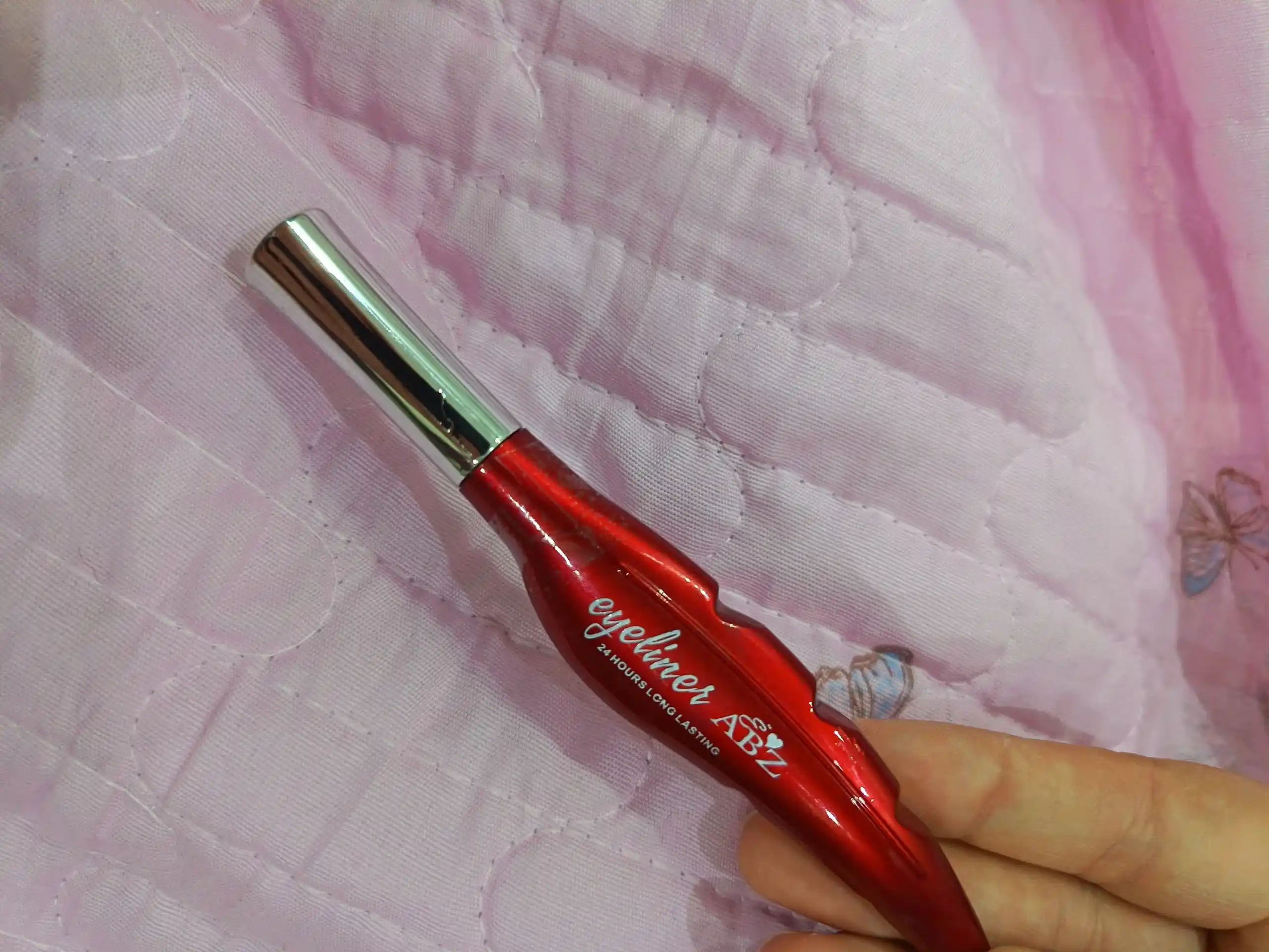 Профессиональная подводка-фломастер Eyeliner ABZ, для глаз, водостойкая, черная