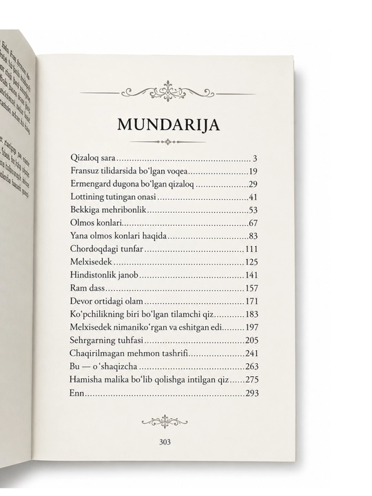 Kichkina malika. Frensis Hodjson Byornet