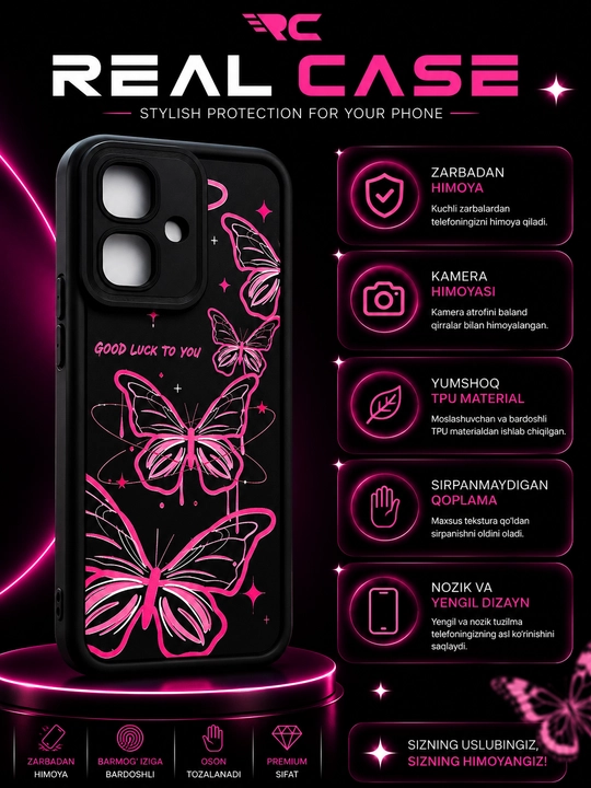 Чехол для смартфона Infinix Smart 10, Tecno Spark Go 2