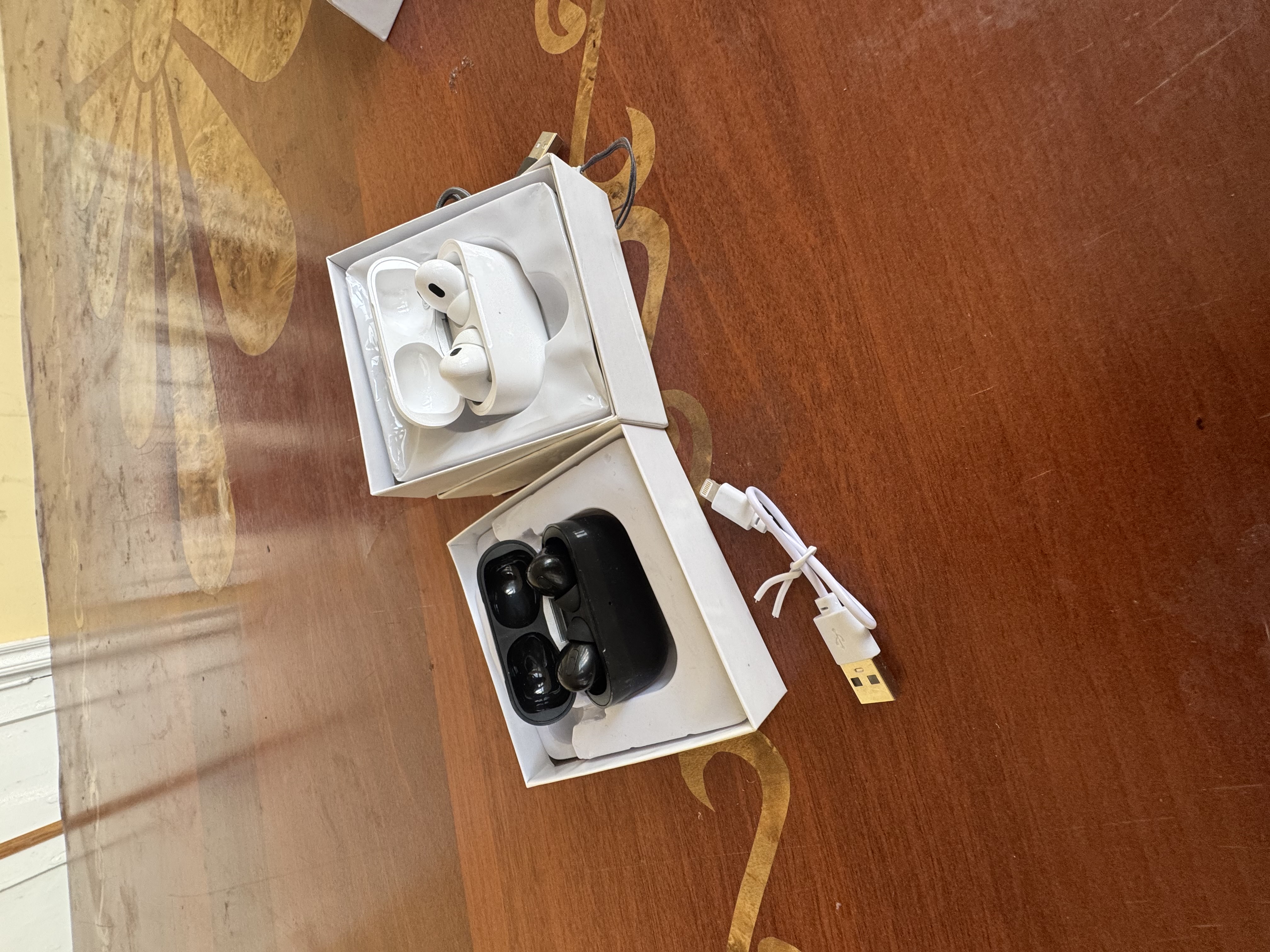 Simsiz quloqchinlar Pods Pro 2 sensorli, iPhone va Android uchun naushnik