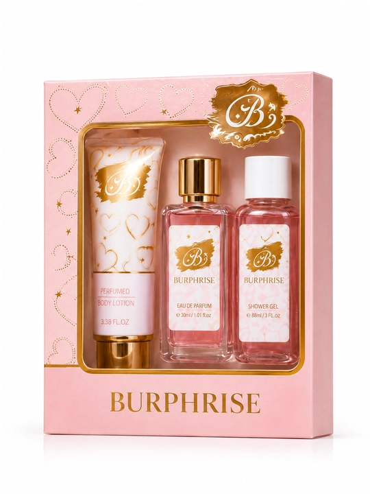 BURPHRISE Premium Gift Set – Ayollar uchun parvarish va atir to‘plami - 