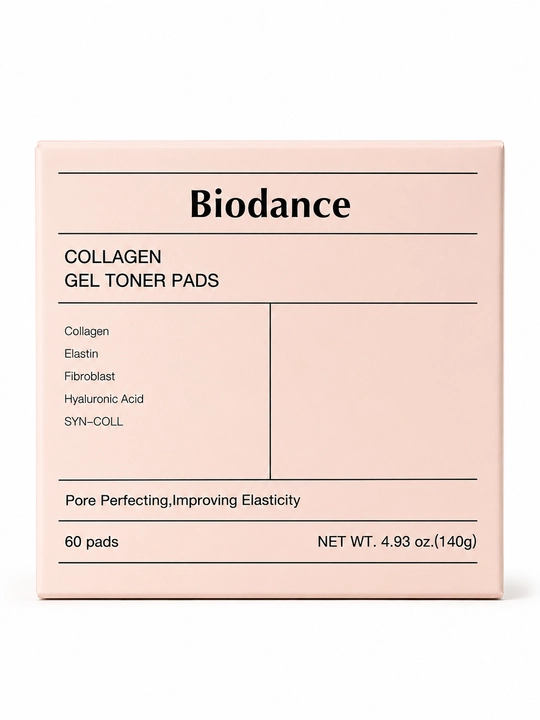 Biodance Collagen Gel Toner Pads 60 dona Kollagenli Toner Pedlari 140 g