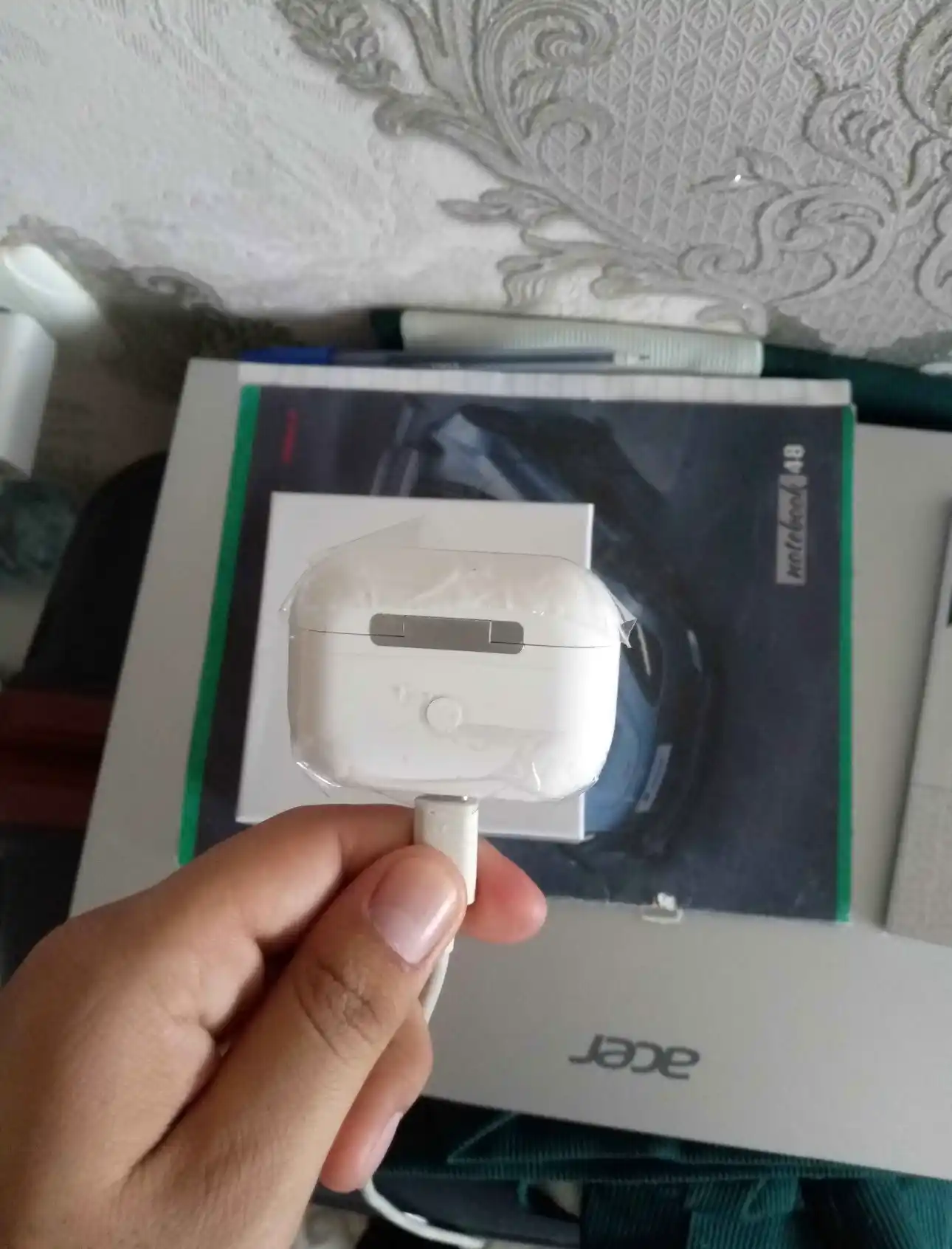 Simsiz quloqchinlar Pods Pro 2 sensorli, iPhone va Android uchun naushnik