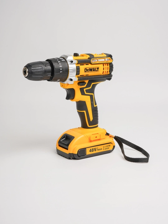 Ударный шуруповерт Dewalt, 24 предмета в комплекте, аккумуляторный 48 В