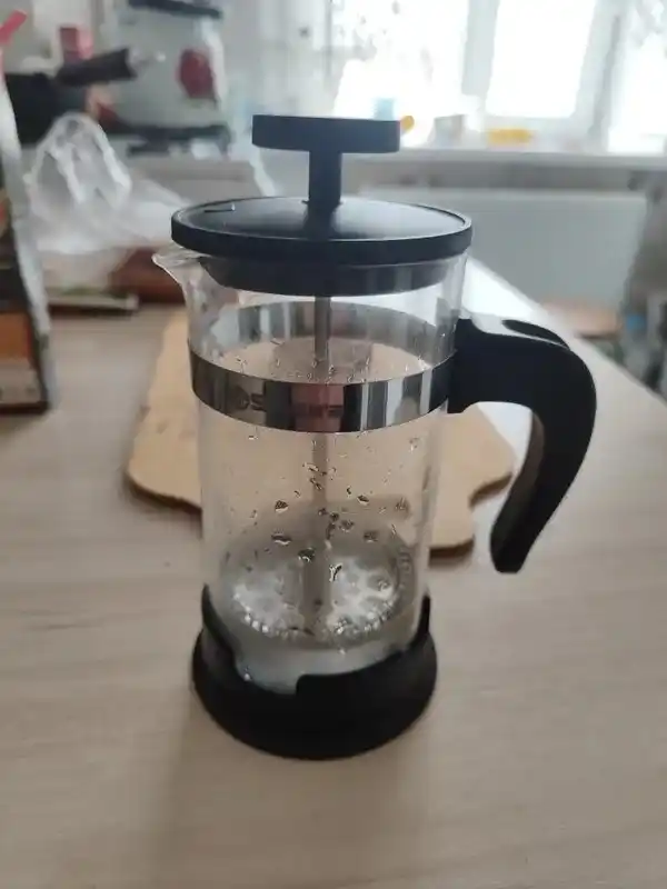 Choynak va grafin nabor 5 tasi 1 da, sovg'a uchun, gul bezakli, porshenli choynag 1000 ml