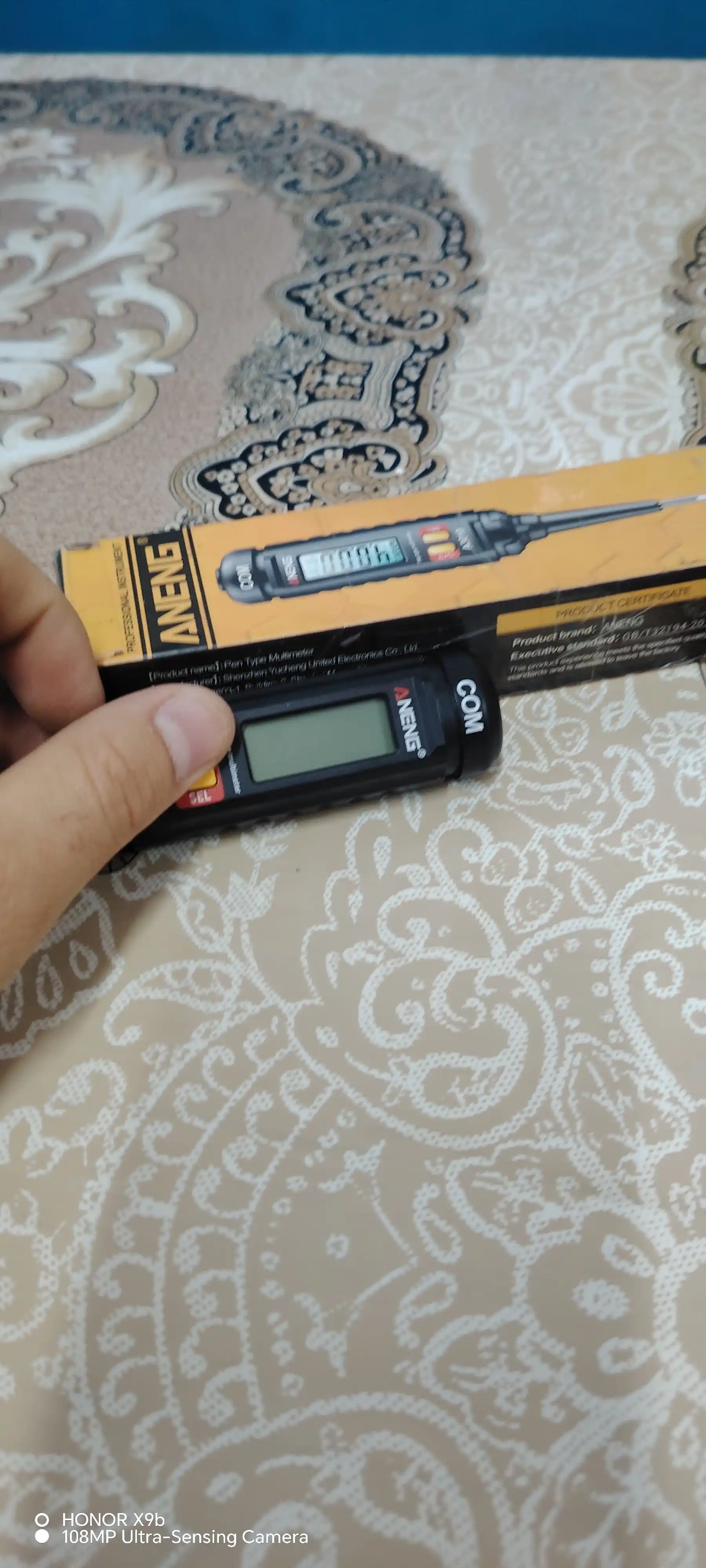 Мультиметр ANENG A3010 ручка, NCV тестер, вольтметр