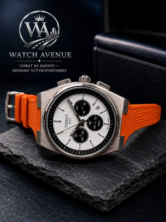 Мужские часы Tissot PRX хронографа