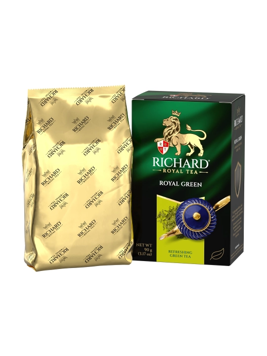 Bargli ko'k choy Richard "Royal Green", 90 g