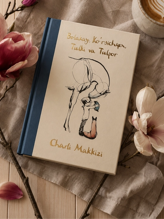«Мальчик, Крот, Лис и Лошадь» – Чарли Маккези | Художественная книга на узбекском языке