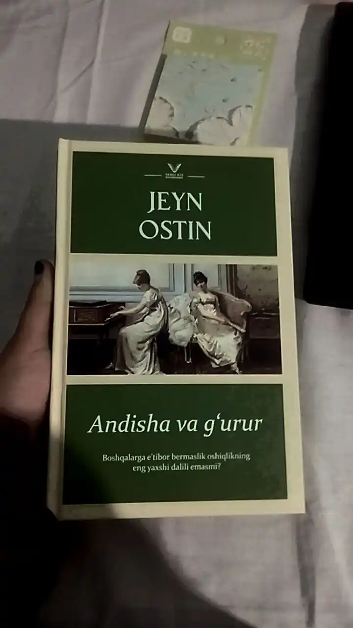 Andisha va g'urur - Jeyn Ostin Qattiq muqova