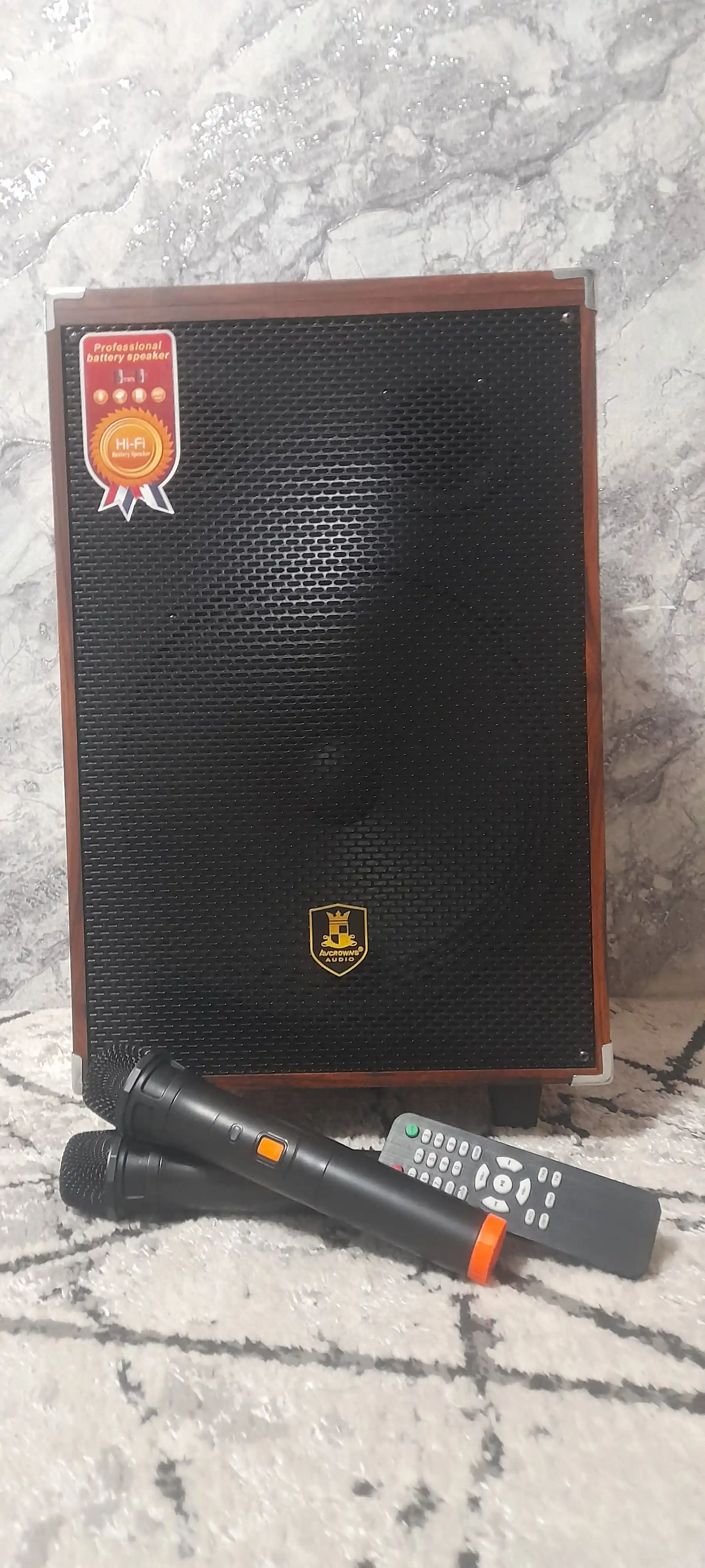 Караоке Bluetooth колонка BQ-8, BQ12 с микрофоном и мощным звуком