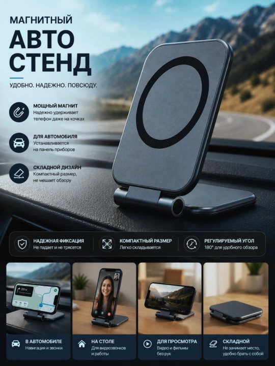 Держатель для телефона, универсальный