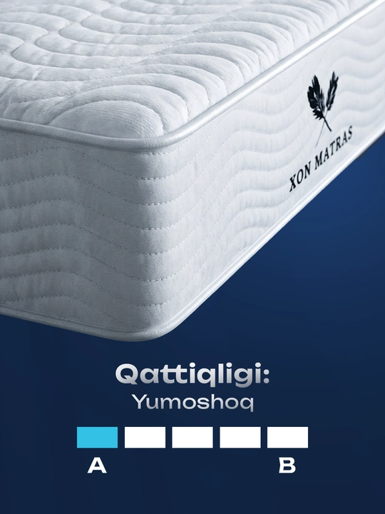 Purjinasiz matras Memory Foam – maksimal qulaylik va sog'lom uyqu