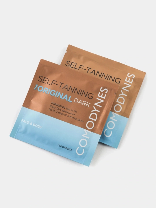 Салфетки для автозагара COMODYNES SELF-TANNING для лица и тела, 8 шт