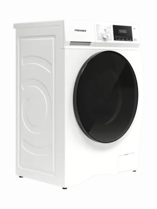 Kir yuvish mashinasi Premier PRM10F1205DD/W, oq, 10 kg, 1200 ayl/min, Inverter, Steam - 