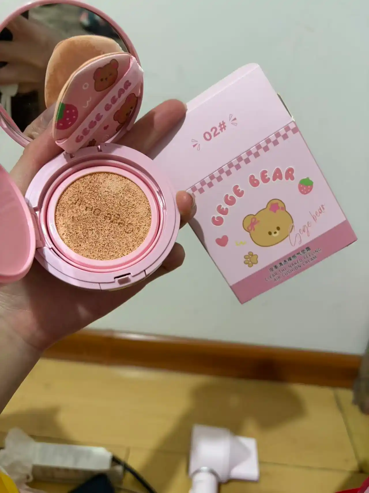 GEGE BEAR кушон — косметика для макияжа: вместо тонального крема, консилера и cc крема