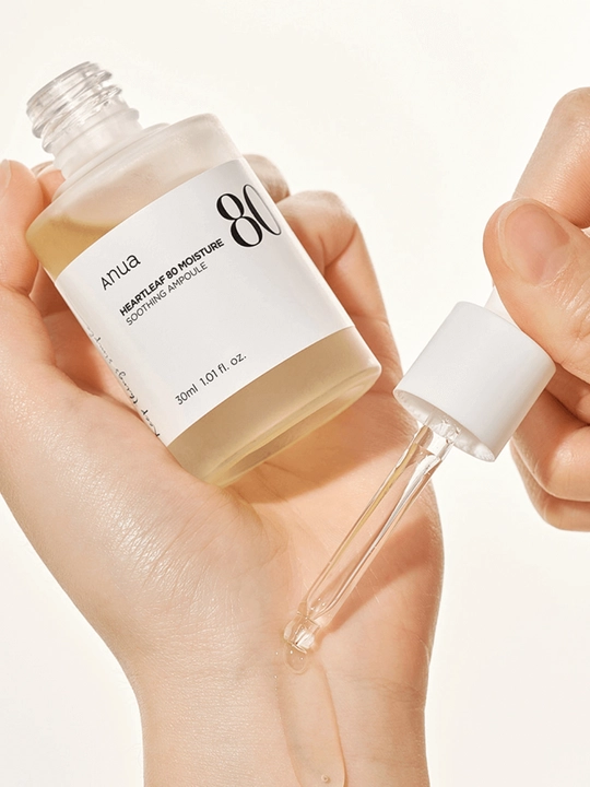 Anua Heartleaf 80% Moisture Soothing Ampoule — успокаивающая ампула с хауттюйнией 80%