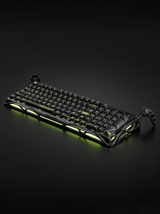 GravaStar Mercury K98 Pro механическая клавиатура 98%, RGB, Bluetooth 5.4, USB-C, Черная