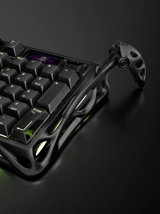 GravaStar Mercury K98 Pro механическая клавиатура 98%, RGB, Bluetooth 5.4, USB-C, Черная