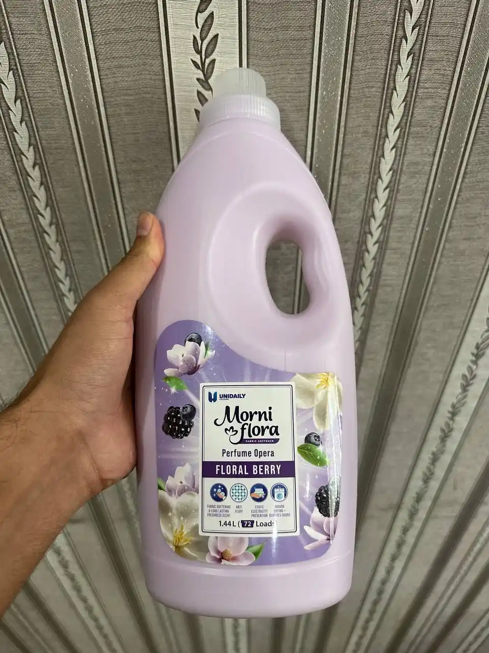 Kir yuvish uchun konditsioner Morni Flora, Kopum Plus