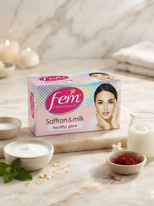 Крем Fem Fairness, шафран и молоко, отбеливание, для бровей, 35+5 г