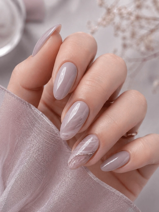 Gel №16, 50 ml, kulrang-pushti nyud, o‘rtacha qattiq, modellashtirish geli, STILIST_STORE