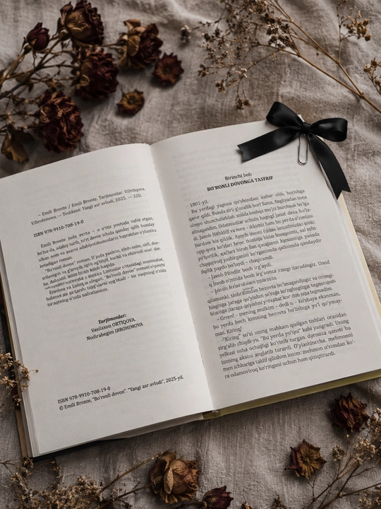 Bo‘ronli dovon kitobi, Emili Bronte asari, muhabbat va qasos haqida klassik roman